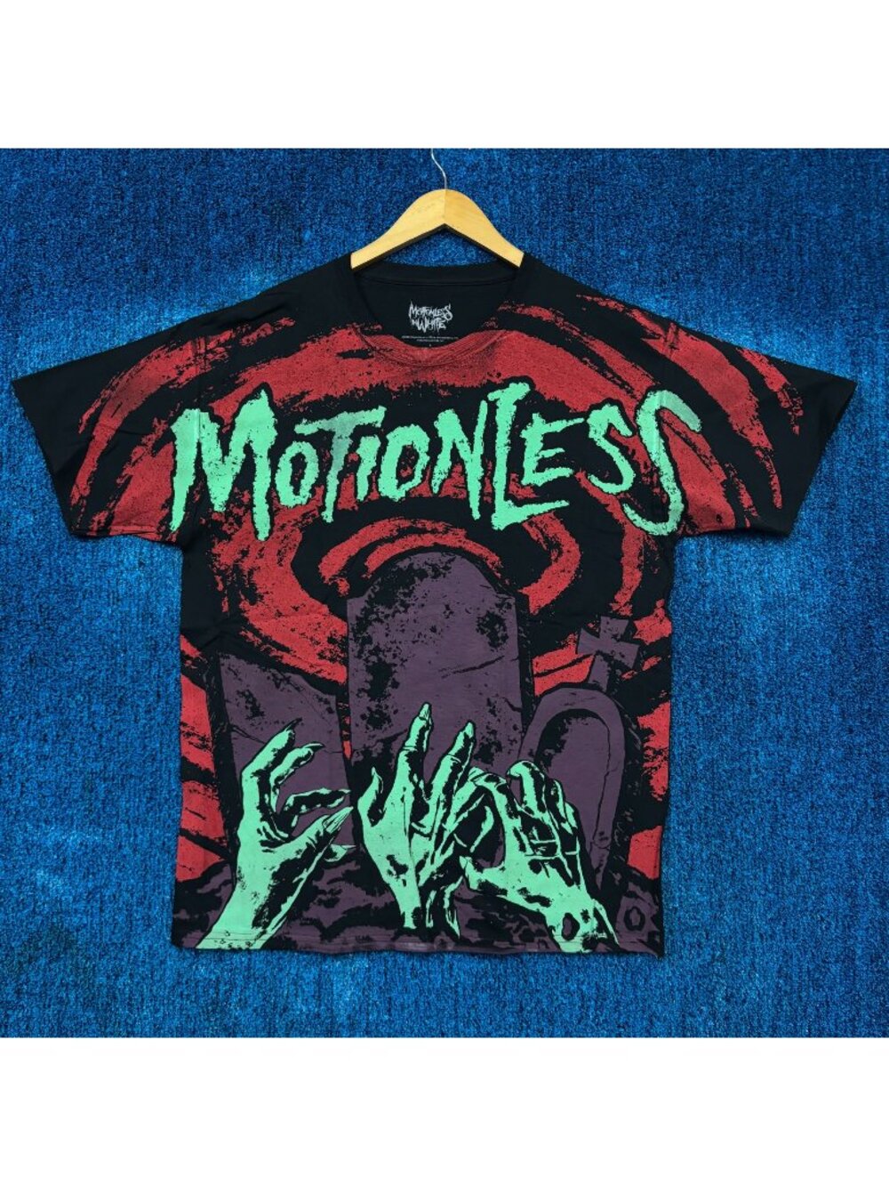 Motionless in White Graveyard Shift Industrial Metal Tee L